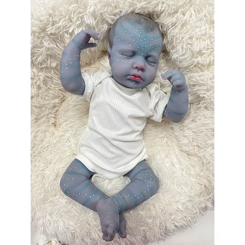 Bebê Reborn Realista Liu Avatar