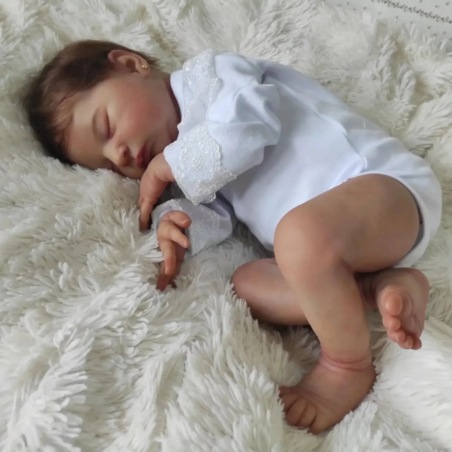 Bebê Reborn Realista Flor