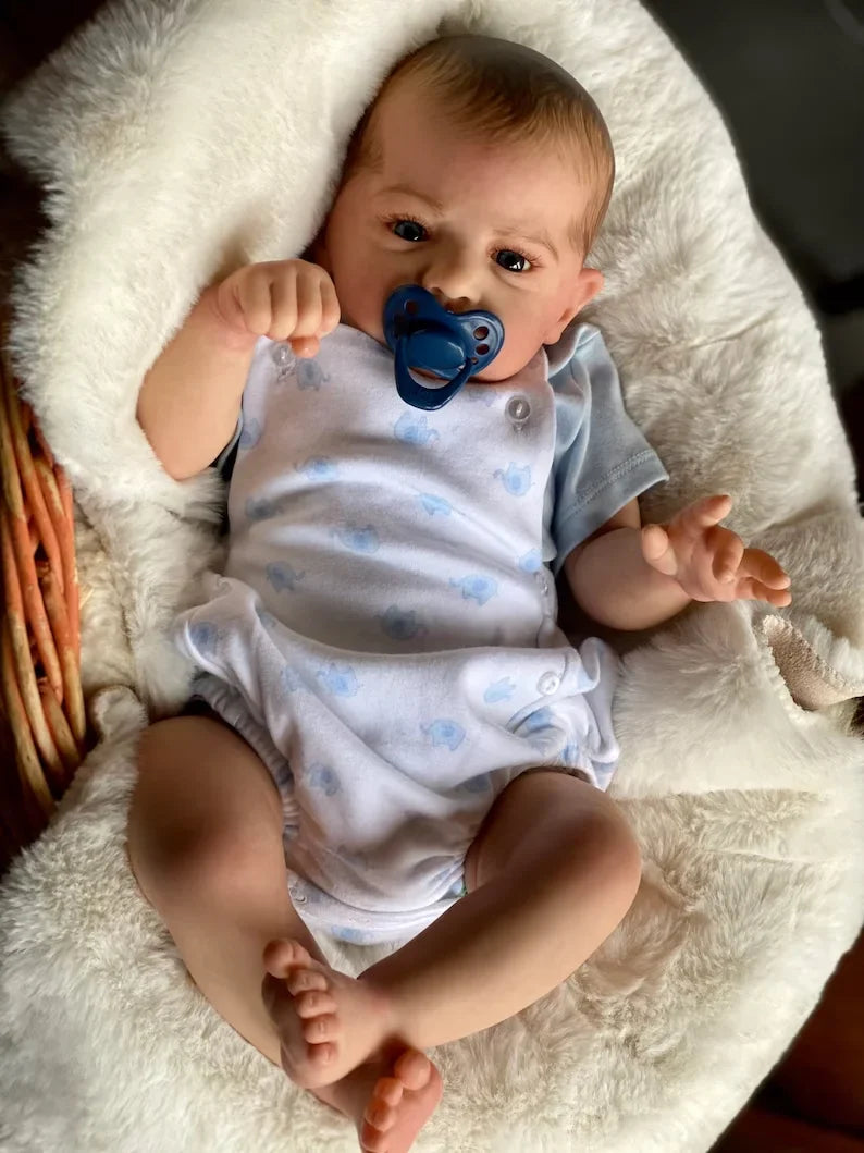 Bebê Reborn Realista Gabriel