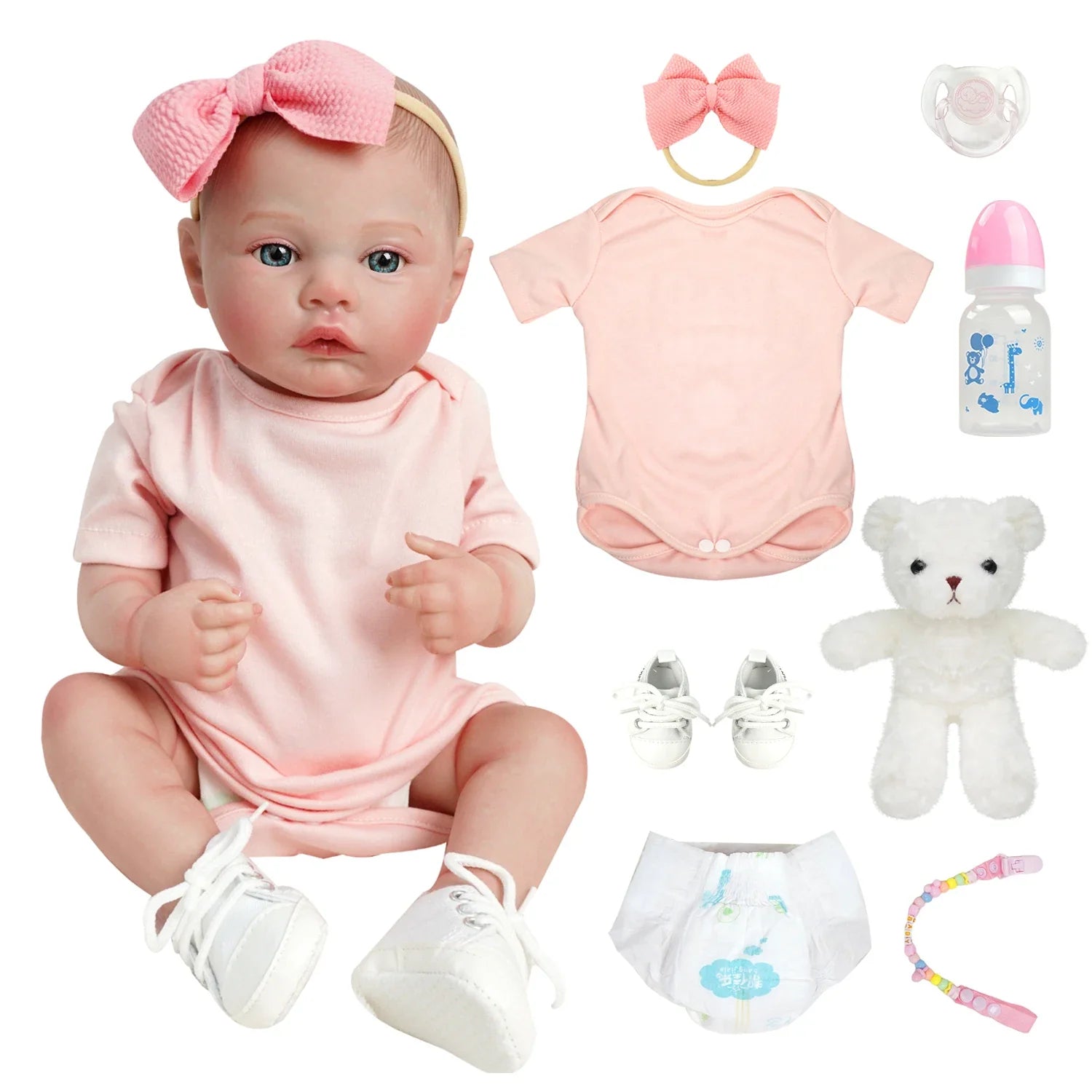 Bebê Reborn Realista Maya