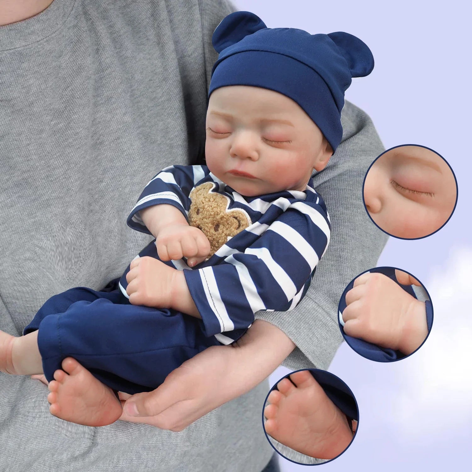 Bebê Reborn Realista Miguel
